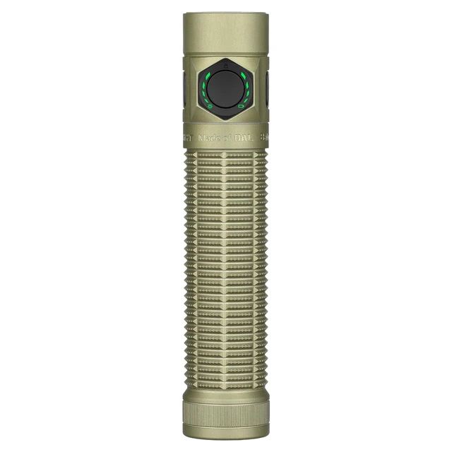 Main image of BatonUltra EDC Flashlight Rechargeable, Bright Pocket Flash Light | 1800 Lumens, Small LED Light, Magnetic Tail Switch, Dual Charging, IPX8 Waterproof for Home, Camping, Outdoor, Olive Green