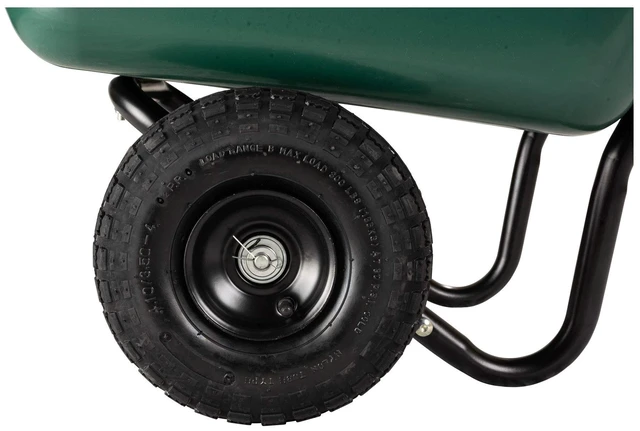 Alt view image 3 of 7 - 70019 Garden Barrow Dual-Wheel Residential Wheelbarrow Garden Cart