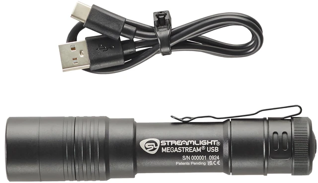 Alt view image 2 of 5 - 66210 MegaStream 1,800-Lumen USB Rechargeable Flashlight | 1,800 lumens; USB rechargeable capable; multi-mode lighting; IPX-rated water resistant; impact-resistance tested