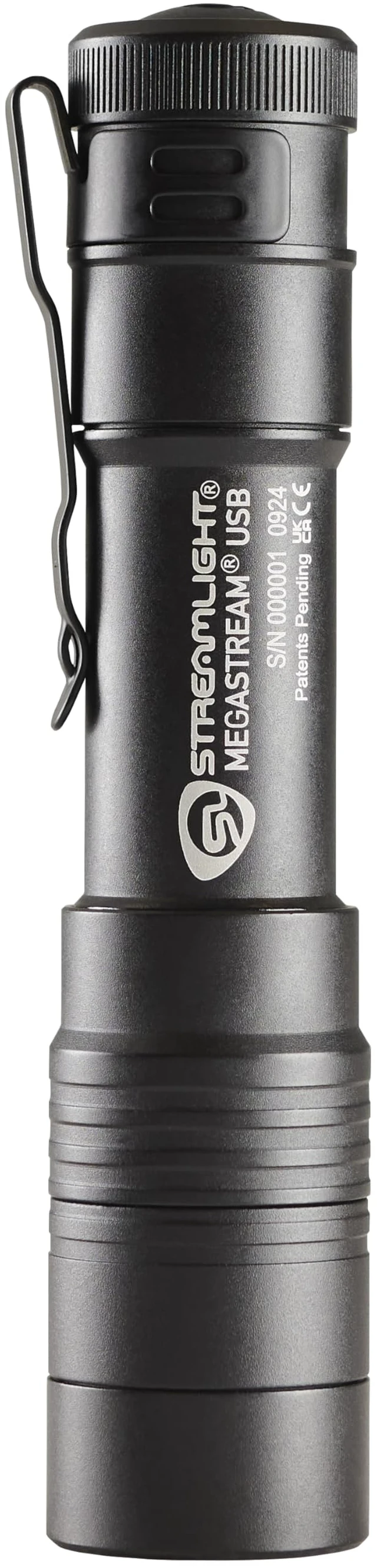 Alt view image 4 of 5 - 66210 MegaStream 1,800-Lumen USB Rechargeable Flashlight | 1,800 lumens; USB rechargeable capable; multi-mode lighting; IPX-rated water resistant; impact-resistance tested