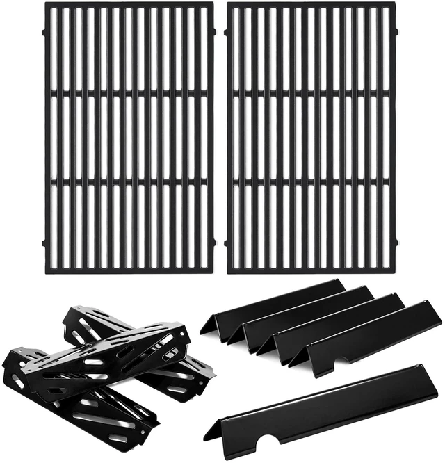 Main image of II E-310 Grill Replacement Parts 66095 Grates 66795 Flavorize Bars 66685 Heat Deflector for Weber ii Grill Parts GS4 GBS ii E-315 E-335 S-335 SE-310 2 300 LX S-340 LX E-340