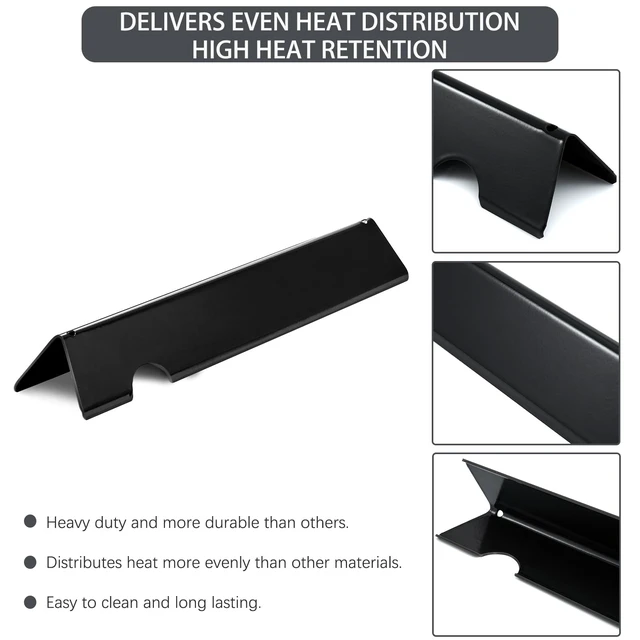 Alt view image 6 of 7 - II E-310 Grill Replacement Parts 66095 Grates 66795 Flavorize Bars 66685 Heat Deflector for Weber ii Grill Parts GS4 GBS ii E-315 E-335 S-335 SE-310 2 300 LX S-340 LX E-340