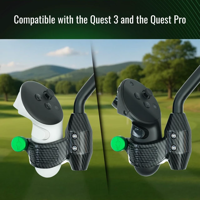 Alt view image 4 of 7 - - DriVR Ace - Golf Club for Quest - Realistic VR Golf Simulator Handle - Weighted VR Golf Club Grip for Enhanced Play