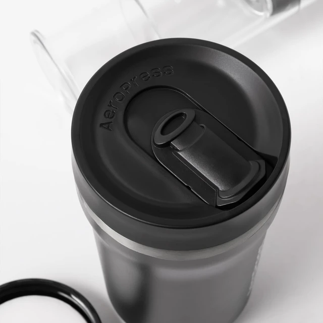 Alt view image 5 of 6 - Go Plus Portable Coffee Maker Kit, Black | Small, Travel, Camping & Office, All-in-One French Press, Pour-Over & Espresso Style Manual Brewer