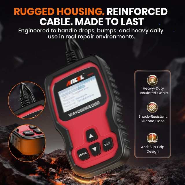 Alt view image 7 of 7 - VD500 OBD2 Scanner Diagnostic Tool for Volkswagen VW Audi Skoda Seat Diagnosis Check Engine Light EPB ABS SRS Code Reader Oil Throttle Position Adaption Brake Pad Reset