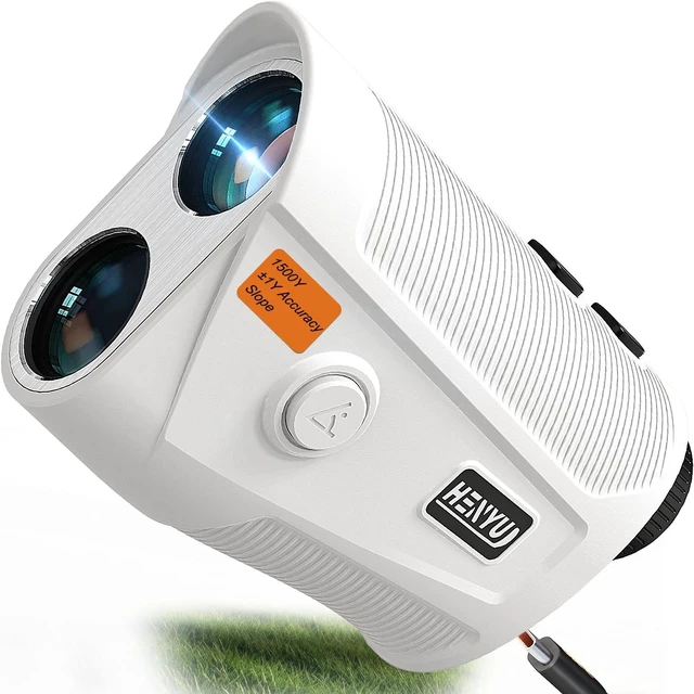 Main image of Golf Rangefinder with Slope 1500 Yards | Laser Range Finder with Magnetic Mount, Flag Lock Vibration & 7X Magnification