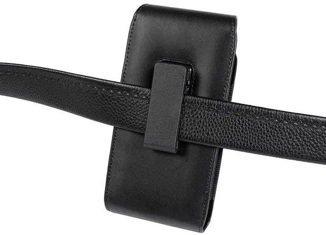 Alt view image 7 of 7 - PU Leather Swivel Clip Case Cell Phone Holster Rotating Belt Clip Pouch Holder For Samsung Galaxy A15 A55 A54 A25 A35 S25+ S24 Ultra S23 FE S21 FE Plus, iPhone 15 14 13 Pro Max Plus, Moto G Power 2023