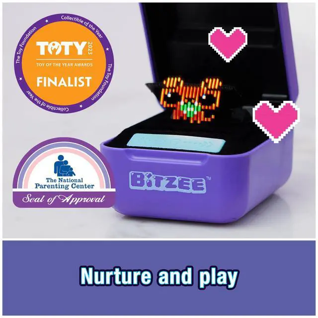 Alt view image 3 of 7 - SOEWIOU, Interactive Toy Digital Pet with 15 Animals Inside, Virtual Electronic Pets React to Touch, Kids Toys for Girls and Boys