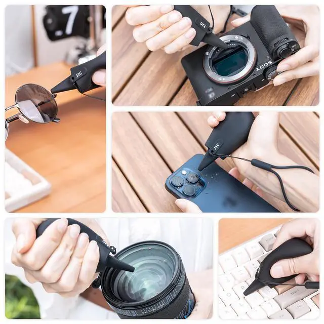 Alt view image 7 of 7 - SOEWI Pocket-Sized Silicone Camera Dust Blower Lens Air Blower, Small Camera Lens Cleaner Air Blower for Sensor LCD Keyboards Filters Printing, Compact Portable Dust Blower for Outdoor Travel Cleaning