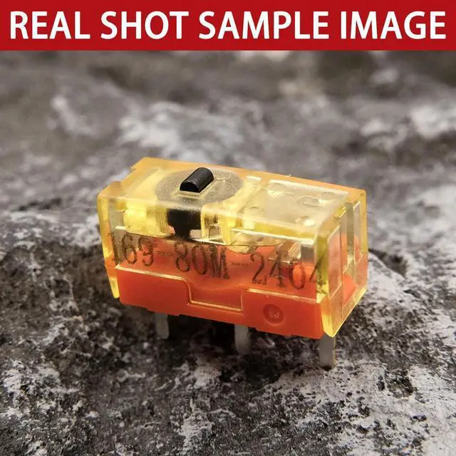 Alt view image 13 of 14 - NoirVogel TTC Dustproof Gold Micro Mouse Switch (4Pcs-Dustproof Gold), 0.74N, 80 Million Clicks for Gaming Mouse