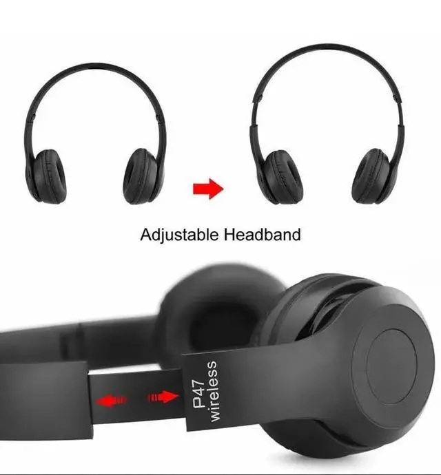 Alt view image 2 of 7 - SOEWIOU Hybrid Noise Cancelling Headphones, Wireless Bluetooth, Mic, Deep Bass, Soft Earpads, Fast Charging, Transparent Modes