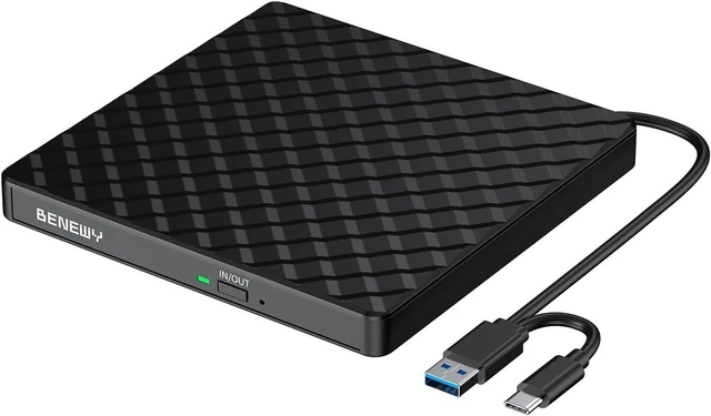Alt view image 8 of 14 - SOEWIOU CD DVD Drive, USB 3.0 Portable CD Burner +/-RW Drive DVD Player CD ROM SOEWIOU DVD Drive for Laptop, Lecteur CD/DVD Externe for Laptop Desktop PC Windows 11/10/8.1/7 Linux OS Mac MacBook