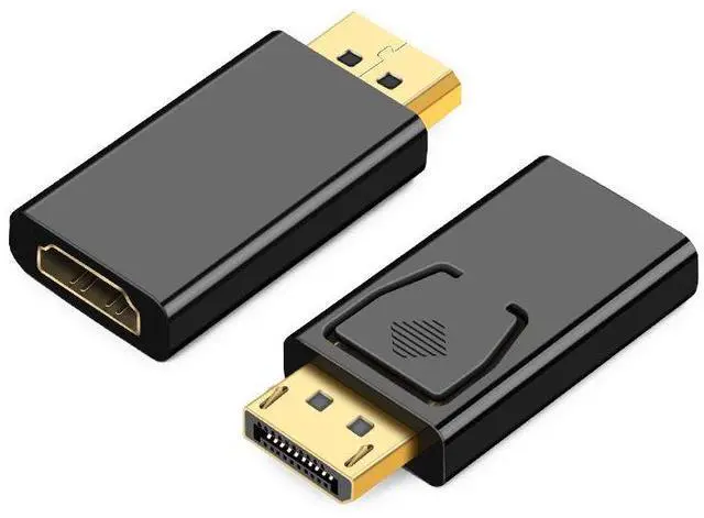 Main image of SOEWIOU DPTech DisplayPort to HDMI Adapter 4K Resolution Converter, Laptop to TV/Projector Connector, High-Definition Video Transmission, Plug and Play Compatibility