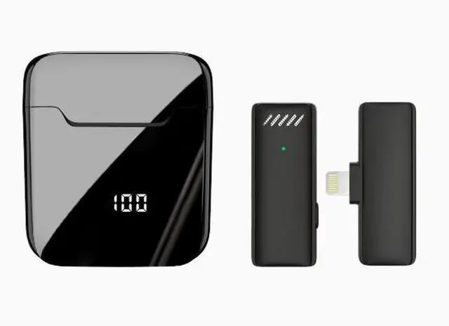 Main image of SOEWIOU S11/S13 Wireless Lavalier Microphone with Charging Case, 2.4G Wireless, Noise Canceling Lapel Mic, Mini Portable Mic for Video Recording, TikTok Live Streaming & Vlog