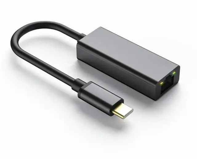 Main image of SOEWIOU USB 3.0 Hub with 100Mbps Ethernet, Aluminum Alloy Type-C Docking Station, RJ45 Converter for Laptop/Desktop PC