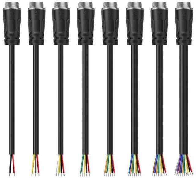 Main image of SOEWIOU GX16 M16 Aviation Plug Cable, 7Pin IP67 Waterproof Connector Power Wire, Male 7P Heavy-Duty Cord for Vehicle Industrial Multi-Core Signal & Power Wiring