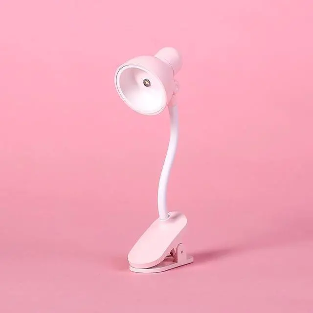 Alt view image 2 of 7 - SOEWIOU Mini Clip On Desk Lamp, Portable Book Clip Night Light, Flexible Gooseneck Lamp with Adjustable Rotation for Reading