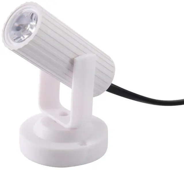 Main image of SOEWIOU Mini LED Stage Light, White & Blue Disco Atmosphere Lamp, Portable KTV Bar Spotlight, Small Night Light Decor for Party Club Indoor Lighting