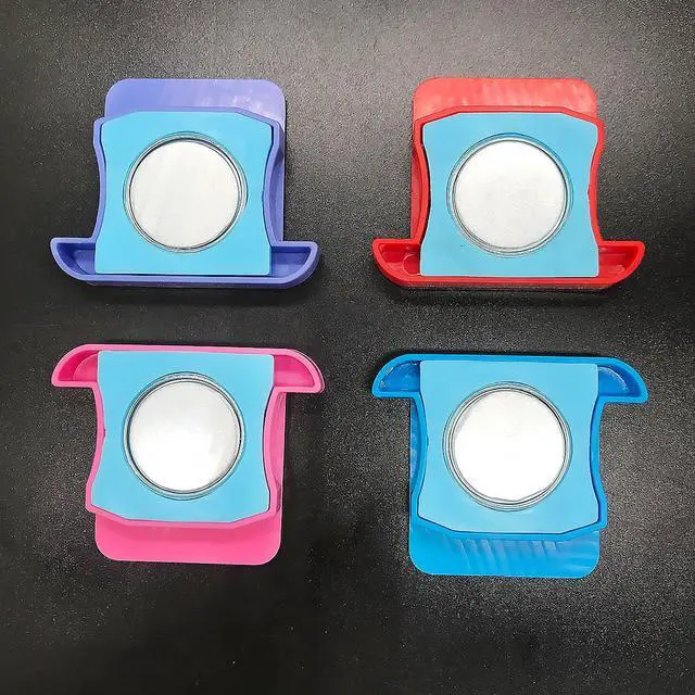 Alt view image 2 of 3 - SOEWIOU Magnetic Seam Guide for Sewing Machine, Strong Magnetic Edge Guide with Measuring Scale, Adjustable Seam Allowance Guide for Quilting, Hemming & Straight Stitching, Universal Sewing Machine At