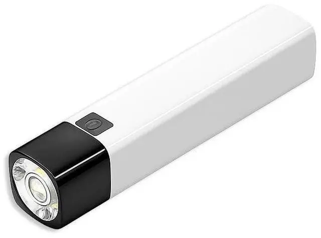 Main image of SOEWIOU LED Flashlight, High Brightness Zoomable Tactical Flashlight, Portable ABS Handheld Torch with Adjustable Focus, Compact Flashlight for Camping, Hiking, Emergency & Home Use, White