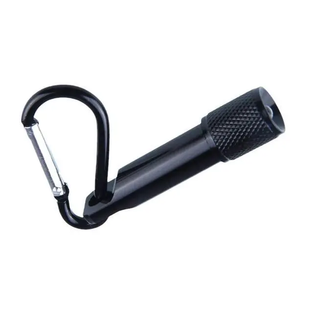 Alt view image 6 of 6 - SOEWIOU Mini LED Flashlight with Carabiner Clip, High Brightness Portable Keychain Flashlight, Compact Handheld EDC Torch for Camping, Hiking, Emergency & Outdoor Use, Green