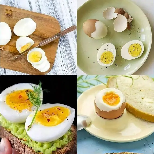 Alt view image 5 of 6 - SOEWIOU Egg Timer Color Changing Heat Sensitive Egg Timer, Soft/Medium/Hard Boiled Egg Cooker Indicator, Kitchen Cooking Tool Resin Creative Egg Doneness Monitor