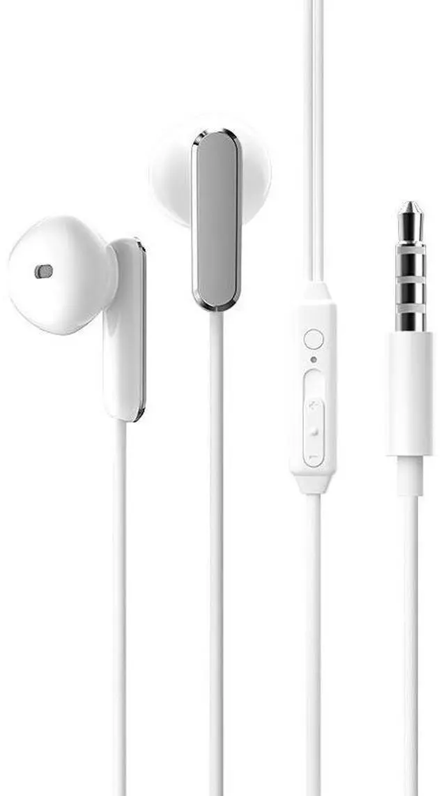 Main image of SOEWIOU Wired 3.5mm Round Jack In-Ear Headphones with Inline Control, Universal Compatible Stereo High Sound Quality Earphones for Music Playback Hands-Free Calling Smartphones Laptops Tablets Desktop