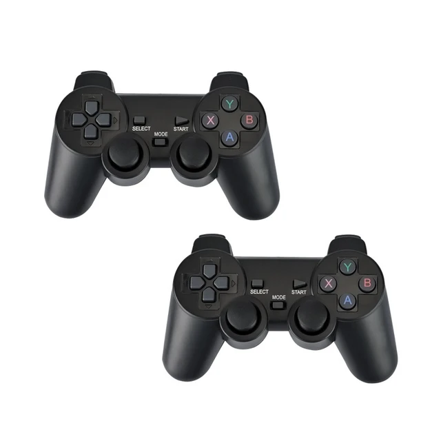 Alt view image 2 of 4 - SOEWIOU M8 Wireless Game Controller, 2 Pack Gamepads for Home TV Retro Arcade Game Console, Dual Player Gaming