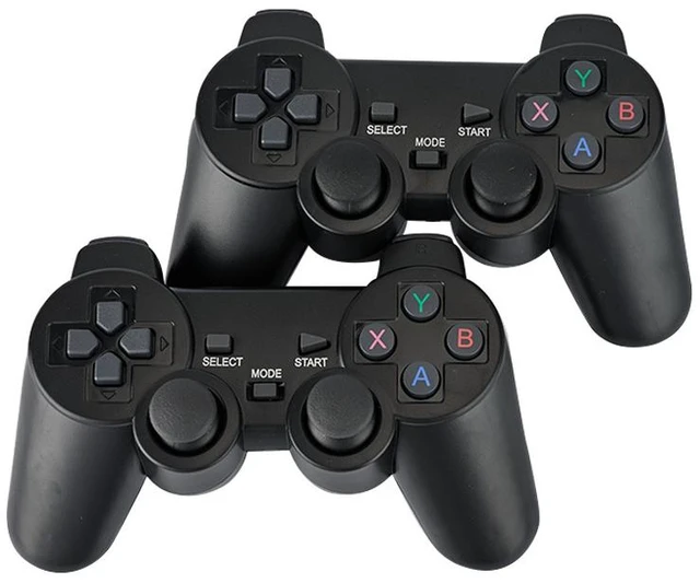 Alt view image 3 of 4 - SOEWIOU M8 Wireless Game Controller, 2 Pack Gamepads for Home TV Retro Arcade Game Console, Dual Player Gaming