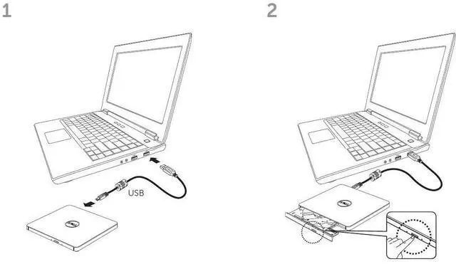 Alt view image 4 of 4 - USB External DVD Drive COMPATIBLE for Microsoft Windows 10 / Vista /7/8.1, Mac OS, Dell ,Acer , ASUS, Apple , Samsung, Lenovo Laptop Notebook UltraBook PC Desktop,CD/DVD-RW Drive, CD-RW Rewriter