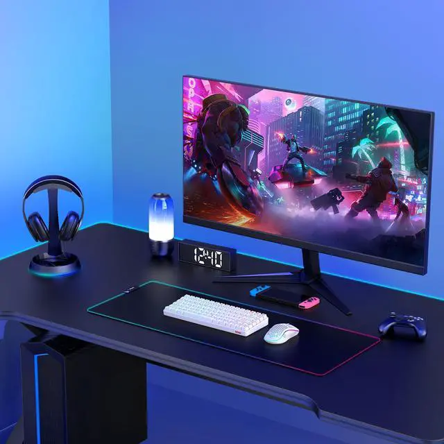 Alt view image 7 of 7 - RedThunder K84 Wireless Keyboard and Mouse Combo, Rainbow Backlit Rechargeable Battery, 75% Layout TKL Ultra Compact Gaming Keyboard & Lightweight 3200 DPI Honeycomb Optical Mouse (White)