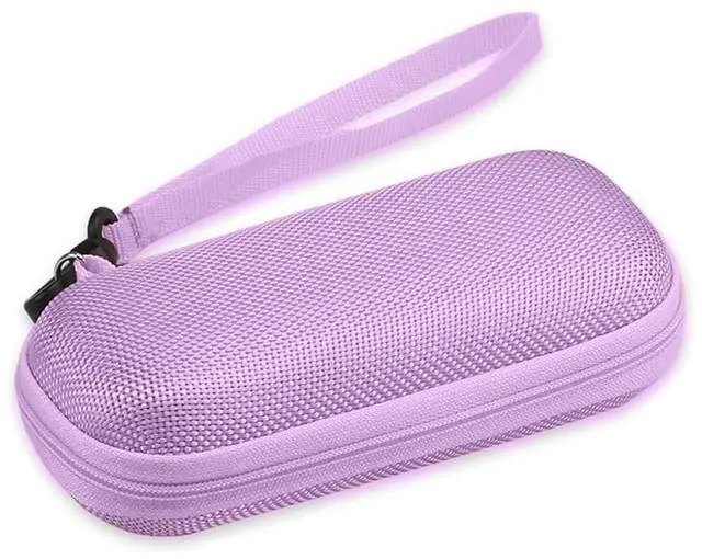 Main image of AGPTEK Carrying Case, EVA Zipper Carrying Hard Case Cover for Digital Voice Recorders, MP3 Players, Storage Holder for 3D Printing Pen, USB Cable, Earphones, Memory Cards, U Disk, Purple
