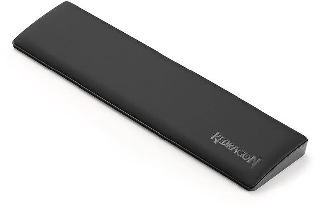 Main image of P035 Meteor S Computer Keyboard Wrist Rest Pad, Ergonomic Soft Memory Foam Wrist Support w/Anti-Slip Rubber Base, 60% 61 Keys Compact Size 11.38 x 2.87 in, 0.78 inch (20mm) Height, Black