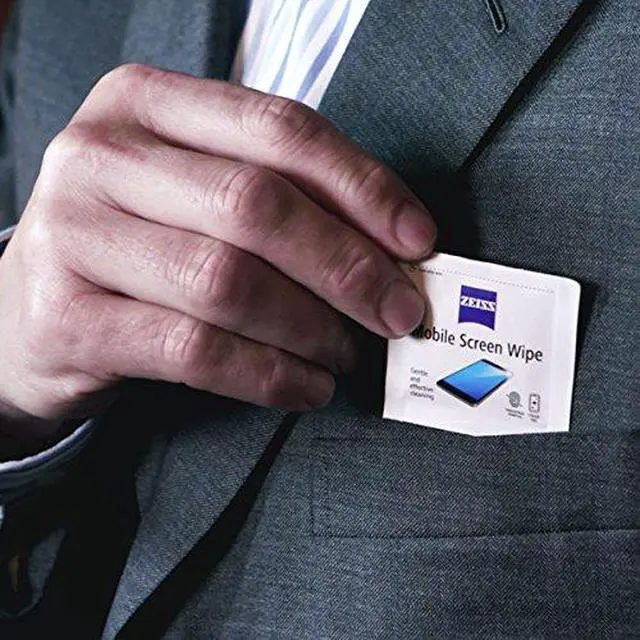 Alt view image 12 of 14 - ZEISS Mobile screen wipes 120ct Box