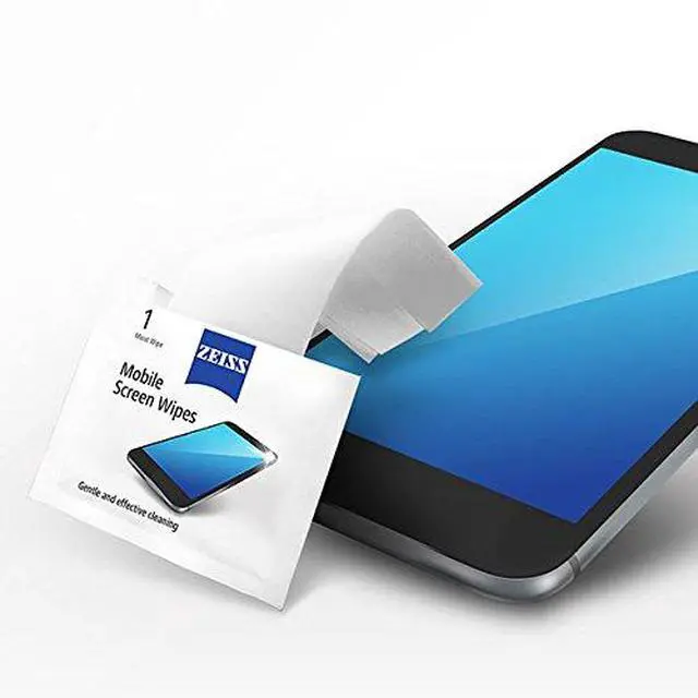 Alt view image 13 of 14 - ZEISS Mobile screen wipes 120ct Box