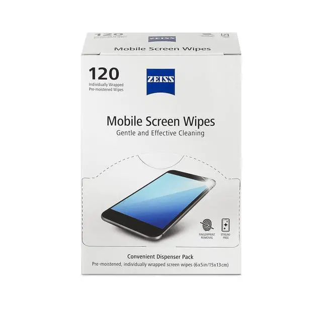 Alt view image 8 of 14 - ZEISS Mobile screen wipes 120ct Box