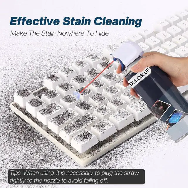 Alt view image 3 of 6 - DULOBLUF Compressed Air for Keyboard Cleaning : Keyboard Cleaner for Cleaning Duster