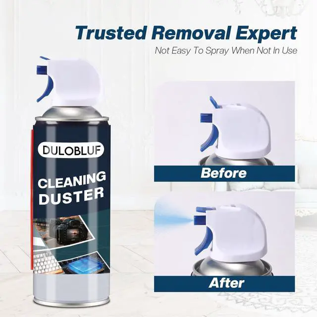 Alt view image 5 of 6 - DULOBLUF Compressed Air for Keyboard Cleaning : Keyboard Cleaner for Cleaning Duster