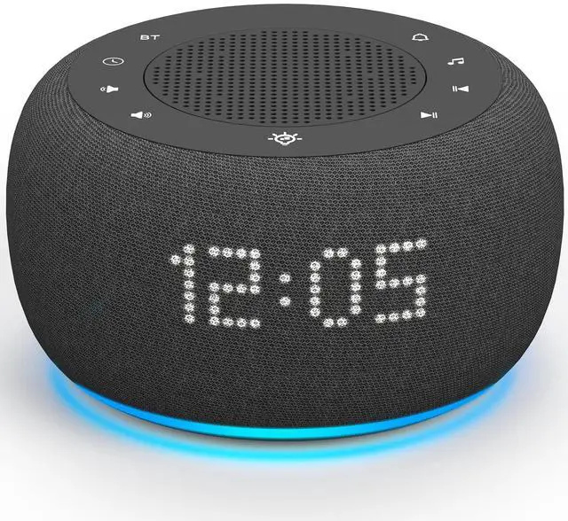 Main image of Buffbee Pro 2nd Gen Upgraded Rechargeable Battery | 3-in-1 White Noise Machine for Sleep, Alarm Clock & Bluetooth Speaker, 25 Sleep Sounds, Portable for Travel & Bedroom