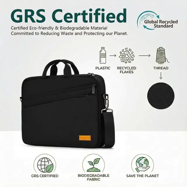 Alt view image 7 of 7 - 15 15.6 16 inch Laptop Computer PC Shoulder Bag Carrying Case