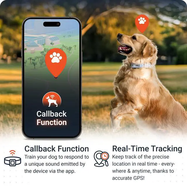 Alt view image 2 of 7 - PAJ GPS Dog Tracker - 4G Real-Time Tracking & Runaway Alerts - Waterproof, Long-Range, Smart App Monitor Health & Activity - Fits Any Collar, Mini Device Navigator Chip - Subscription Required - Black
