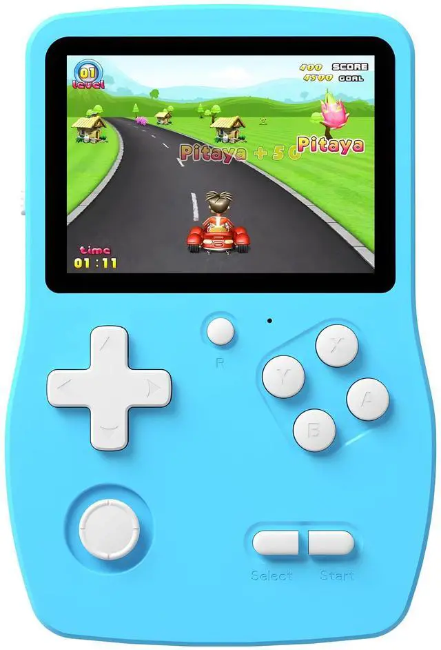 Main image of 32 Bit Handheld Games for Kids Preloaded 139 Video Games, Portable Video Gaming Player with 3.0" IPS Screen and Rechargeable Battery, Mini Travel Games Electronic Gifts Toys for Boys Girls, Blue