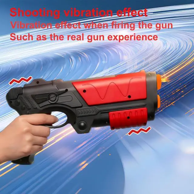 Alt view image 5 of 7 - Video Game Console with 100+ Games, Handheld Video Game Console for Kids, Plug and Play Video Games for TV, Shooting Games,Game Gun with 2 GameController, Xmas Birthday Toy Gift for Boys Girls Age 3 +