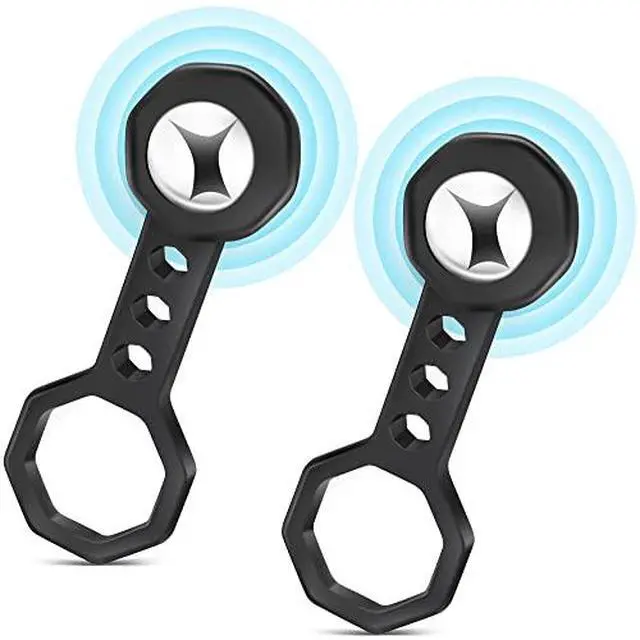 Main image of Dreyoo 2 Pcs Stud Finder Wall Scanner, Studball Magnetic Stud Finder with 27 Pounds of Pull Magnetic Power, Studball for Detected and Located Stud Through 5/8" Drywall Plywood Paneling Ceramic (Black)