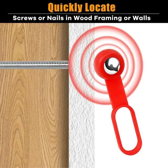 Alt view image 3 of 7 - 52300 Studball, 27 Pounds of Pull Power Magnetic Stud Finder, No Batteries Stud Finder Wall Scanner Detect Metal Through 5/8" Drywall, Wood or 3/4" Plywood Paneling, Ceramic Tiling etc.