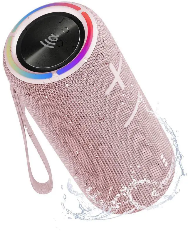 Main image of Bluetooth Speaker,30W Portable Wireless Speaker with TWS,IPX7 Waterproof, 8H Playtime, LED Lights,for Pool/Beach/Shower, Birthday Gift, Valentines Day Gifts