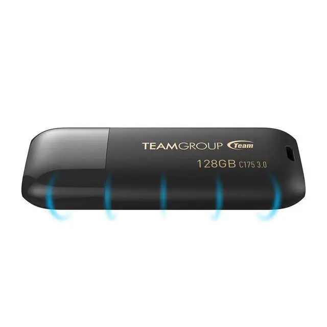 Alt view image 5 of 7 - C175 128GB USB 3.2 Gen1 (USB 3.1/3.0) Read 100MB/s Flash Thumb Drive, Memory Stick Compatible with Computer/Laptop Matte Black TC1753128GB01