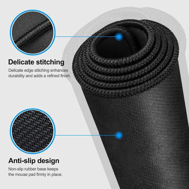 Alt view image 5 of 7 - secret corner excel&Word&Windows&powerpoint Cheat Sheet Mousepad,ExtraLarge Office Desk Accessories Desk mat,Office Keyboard Shortcuts Mouse pad, Non.Slip for Computer Gaming Mouse pad -35.4"x15.7"