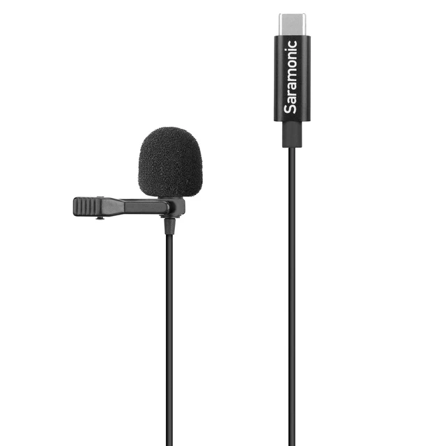 Alt view image 6 of 7 - LavMicro U3A USB-C Lavalier Microphone, Android, new iPad, Computers & More with 6.6' Cable & 90 Adapter for Vlogging, Interviews, YouTube, TikTok, Live Streaming