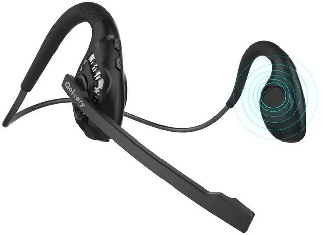 Main image of Latest Bluetooth 5.3 Headset w/Noise Canceling Boom Mic, Wireless Headset for Phone PC Computer Latop, Lightweight and Comfortable Headphone for Office Meeting Home Working Calling, 10H